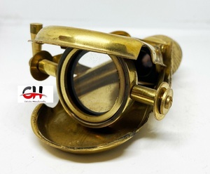 Télescope binoculaire en laiton monoculaire nautique télescope de travail fonctionnel de Spyglass optique. - Product Image 4