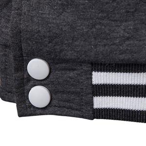 2023 New Custom Design High Quality Coated <b>Long</b> Stand Collar Winter <b>Men</b> Varsity <b>Jacket</b> Wholesale Price - Product Image 4