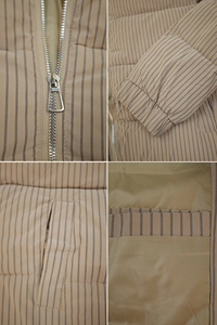 Chaqueta Ligera Estilo Urbano, Cortavientos de Otoño, Chaqueta Bomber con Cremallera, Transpirable, para Uso en Exteriores, con Forro Acolchado y Diseño de Parches en la Parte Delantera - Product Image 4