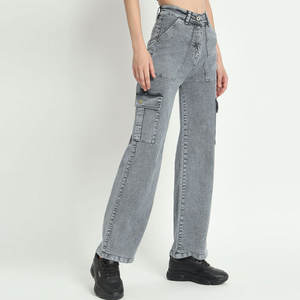 Nuevo estilo, diseño único, sombra ligera, pantalones vaqueros femeninos, fabricante de Pakistán, pantalones vaqueros de mujer de buena calidad - Product Image 5
