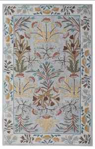 Adeline Grey Tapis en laine 100% tufté à la main de style persan traditionnel Taille personnalisée Abstrait du fabricant indien Hot New - Product Image 6