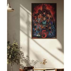 Stranger Things Staffel 5 <b>Poster</b> Modern Design 61x91,5 cm Wall Art Paper Material - Product Image 3