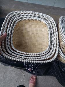 Cesta de bambú natural hecha en Vietnam para una vida ecológica - Product Image 6