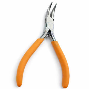 Premium <b>Bent</b> <b>Nose</b> <b>Pliers</b> for Jewelry Making Professional Wire Bending Tool Comfortable Grip Long Lasting Steel Construction - Product Image 6