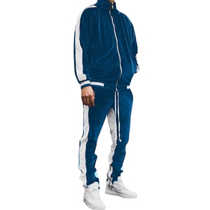 Ensemble de jogging décontracté pour homme, tissu doux au toucher, tenue de sport deux pièces, tissu rafraîchissant, tenue de sport, jogging d'extérieur - Product Image 3