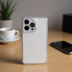 Funda Transparente Brillante TPU+PC Resistente a Impactos con Protector de Cámara para 17 Air - Product Image 3