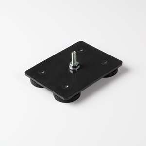 Sistema magnetico gommato 97x73x33mm con perno filettato - Product Image 1