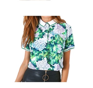 Top Tendance Meilleure Vente Classique Blanc Polo T-shirts Pour Femmes Casual En Plein Air Mode Logo Personnalisé Polo T-shirts À Vendre - Product Image 2