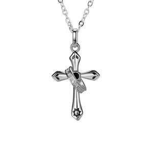 Collier Pendentif Ancre de Luxe en Argent Sterling 925 Plaqué Or avec Accents de Diamants, Tendance Hip Hop pour Hommes, Vente en Gros, Bijoux Fins - Product Image 4