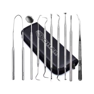 Stainless steel dental examination set New Dental Mirror Stainless Steel Dental <b>Kit</b> <b>Tooth</b> Care Dental Examination <b>Kit</b> tools - Product Image 2