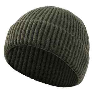 Gorros de invierno gruesos y cálidos de alta calidad para hombre, gorro de Hip Hop de hilo corto informal para adulto, gorro de lana para hombre, gorro de punto Unisex para mujer - Product Image 1