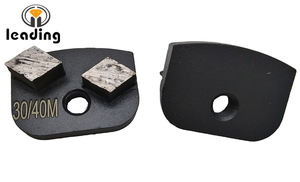 RhinoGrind Contractor Double <span class=keywords><strong>SHARKTOOTH</strong></span> Segmentos de 17x12x10mm para hormigón, piedra, terrazo y cubiertas decorativas de hormigón - Product Image 2