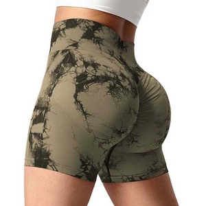 Top Seller Mujeres Ropa atlética Verano Cintura alta Hip Lift Gym Shorts Quick Dry Yoga Wear pantalones cortos de mujer - Product Image 2