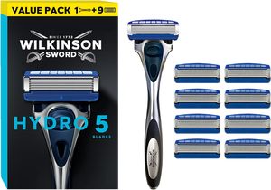 Wilkinson Sword Hydro 5 Skin Protection Razor, mango de plástico, 5 cuchillas, unisex, normal, 1 pieza, estándar, bolsa, para vello corporal - Product Image 4