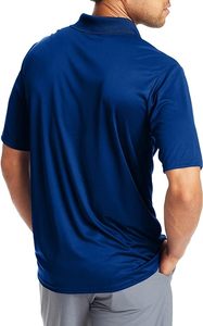 Camiseta Polo de media manga de todos los colores para hombre, camiseta Polo de algodón puro para hombre, camiseta Polo de manga corta para hombre - Product Image 2