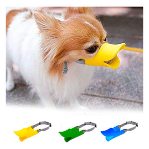 Bozal de Silicona Suave para Perros de Razas Pequeñas, Tamaño Mediano - Colores Surtidos - Product Image 3