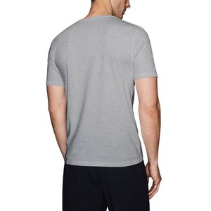 Haute qualité 280G pur coton hommes T-Shirt à manches courtes marque à la mode lavage à l'acide couche de base chemise ample - Product Image 4