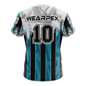 Maillot de football personnalisé avec logo, motifs et numéros pour hommes, étudiants, enfants, respirant, à séchage rapide, grande taille - Product Image 3