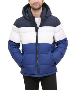 Blouson d'hiver matelassé en toile respirant à séchage rapide, chaud, léger et épais, style urbain - Product Image 1