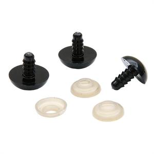 Ojo de Frijol Negro Acrílico en Espiral Personalizado en Existencia, Ojo de Animal, Ojo de Muñeca Pequeño, Ojos de Muñeca, Estilo de Vida Unisex - Product Image 1