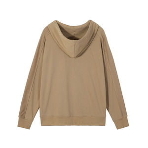 2025 hiver Streetwear Collection directe usine approvisionnement hommes 100% coton à capuche motif solide Pakistan fabrication à capuche - Product Image 3