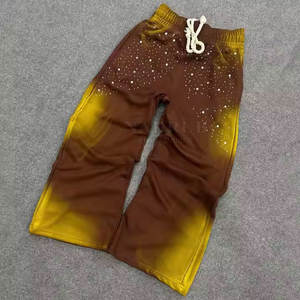 Best Quality Cotton Polyester <b>Men</b> Rhinestone <b>Trousers</b> Outdoor Wear Custom Made Size OEM Designs Rhinestone <b>Trouser</b> - Product Image 5