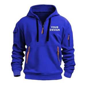 Sudadera con capucha de algodón duradero, diseñada para uso regular, con textura suave, ajuste estable, calor confiable, perfecta para paseos al aire libre. - Product Image 5