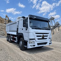 Camion benne Sinotruk Howo 6x4 à 10 roues, poids lourd, pour le transport dans la construction et l'exploitation minière