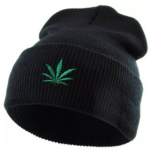 Bonnet d'hiver unisexe en tricot de haute qualité avec logo personnalisé Casquettes tricotées avec motif de lettres et de points Ronpex - Product Image 5