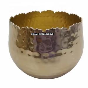 Plateau de service créatif en métal fait à la main bol à chocolat moderne écologique pour les mariages d'autres occasions - Product Image 3