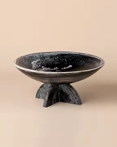 Juego de Tazones para Servir Desechables, Ecológicos, de Resina Tallada de Lujo, Sin Recubrimiento, Estilo Americano, Regalo Empresarial, para Ensaladas, Uso Doméstico - Product Image 2