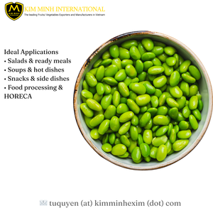 Soja Entera Pelada Congelada LQF, Edamame, Mukamame, de Proveedor Vietnamita, a Granel y envasada al Vacío - Product Image 6