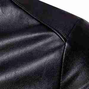 Italian Style Genuine Sheep <b>Leather</b> Biker Jacket for Women Breathable Crop <b>Trench</b> <b>Coats</b> Zipper Closure Wholesale for Winter - Product Image 5