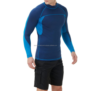 Camisetas de Compresión para Hombre, de Primera Calidad, Transpirables, con Protección UV, Estampadas por Sublimación, de Spandex, para Gimnasio, Fitness, Surf, Buceo - Product Image 4