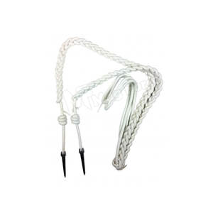 Aiguillette-cordón de hombro para uniforme, alambre de lingote OEM, la mejor calidad - Product Image 5