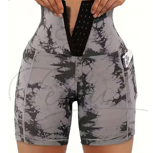 Shorts de Compresión para Mujer, Color Sólido, Hechos en Pakistán, Personalizables, de Alta Calidad, Cómodos y Transpirables, de Spandex/Poliéster - Product Image 3