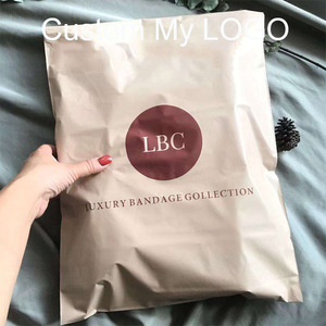 Factory Wholesale Custom Logo Plastic Mailing Bags Wig Clothing Express Courier <b>Packaging</b> Shipping Bags - Product Image 5