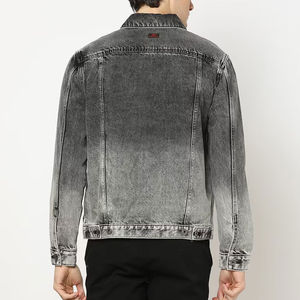 Chaqueta Vaquera para Hombre, Otoño, Chaquetas Vaqueras de la Mejor Calidad, Diseño al por Mayor, Ropa para Hombre, Chaquetas para Hombre de Uso Cómodo y Personalizado - Product Image 4