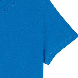 Service OEM – T-shirts décontractés en maille pour femmes, coupe classique – Logo et impression personnalisés, été, écologiques, 100 % coton respirant - Product Image 6