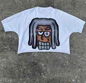 Camisetas de Manga Corta para Hombre, 100% Algodón, Cuello Redondo, Transpirables, con Impresión Digital, Diseño Personalizable, Tejido de Punto - Product Image 5