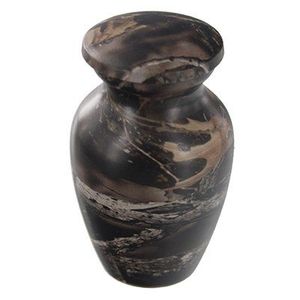 Urne funéraire élégante en métal floral pour adultes offrant un hommage intemporel et une connexion éternelle aux âmes bien-aimées - Product Image 6