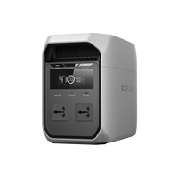 Station d'alimentation portable DELTA 3 Plus Classic Series LiFePO4, batterie externe, contrôleur MPPT, onduleur à onde sinusoïdale pure