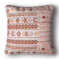 Nouvelle Arrivée Housse de Coussin Moderne et Simple à Motifs Floraux 100% Coton Personnalisable Écologique à Prix Abordable