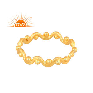 Anillo de Plata de Ley 925 hecho a mano con diseño ondulado, joyería de plata para mujer, regalo para ella - Product Image 4