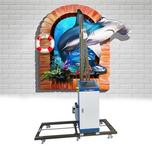 Imprimante murale 3D XBH à jet d'encre UV entièrement automatique pour l'impression murale multi-surfaces sur carrelage, bois et verre - Product Image 1