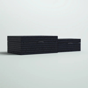 Recién llegado, juego llamativo de 2 piezas, cajas de decoración hechas a mano de nácar, popular para regalos y decoración del hogar - Product Image 5
