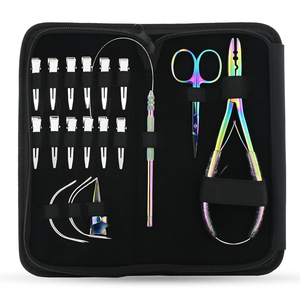 Kit de alicates para extensiones de cabello de calidad alemana ligera a la venta/Kit de alicates para extensiones de cabello multifunción de alta calidad - Product Image 1