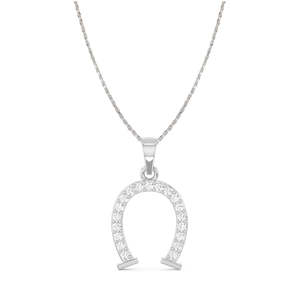Achetez des pendentifs en argent sterling 925 de qualité supérieure pour femmes et filles, en or 18 carats, or 9 carats, or rose, zircon, diamant, perle, avec motif animal, fermoir boîte, tendance - Product Image 1