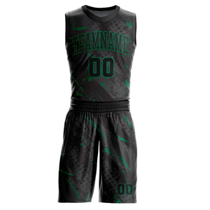 Personnalisez votre propre ensemble de maillot et de short de basket-ball avec un nom d'équipe personnalisé, uniformes de basket-ball personnalisés en sublimation à prix de gros - Product Image 2