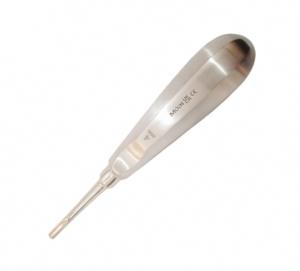 Ascenseur d'extraction dentaire droit de qualité supérieure (4mm) Ascenseur en acier inoxydable pour des extractions dentaires sûres et efficaces - Product Image 2